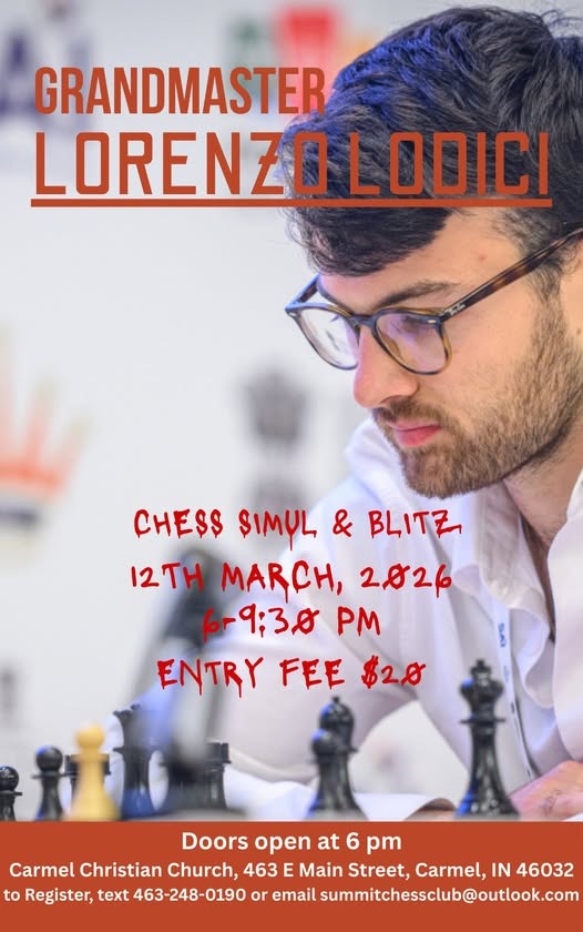 GM Lorenzo Lodici simul and blitz